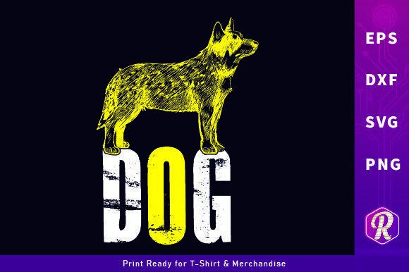 Best Vector Dog T-shirts Design