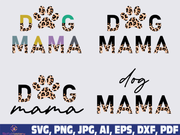 Dog Mama Half Leopard