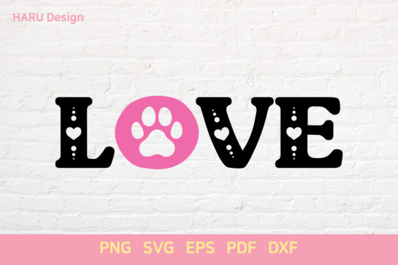 Dog Paw Love