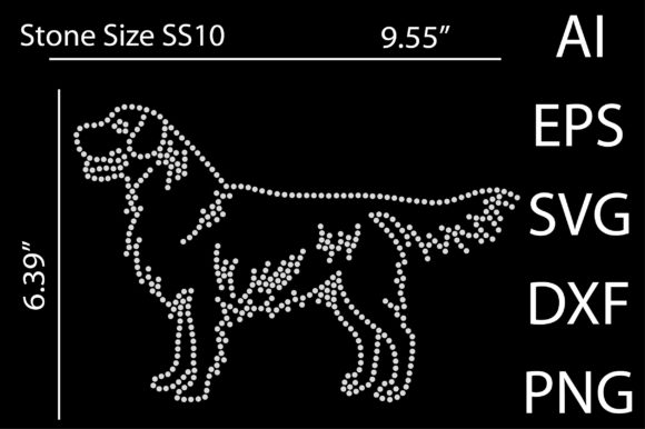 Dog Rhinestone Templates