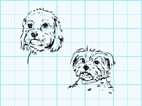 Embroidery Design Review: Dog Schnauzer White Pet