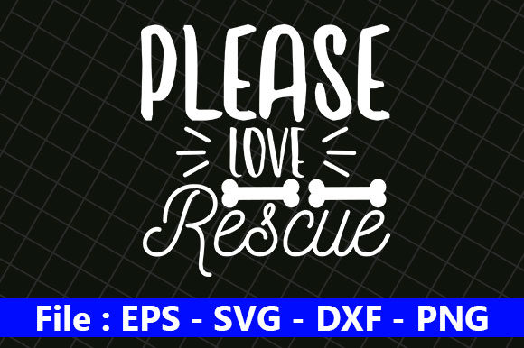 Love Rescue Embroidery Design